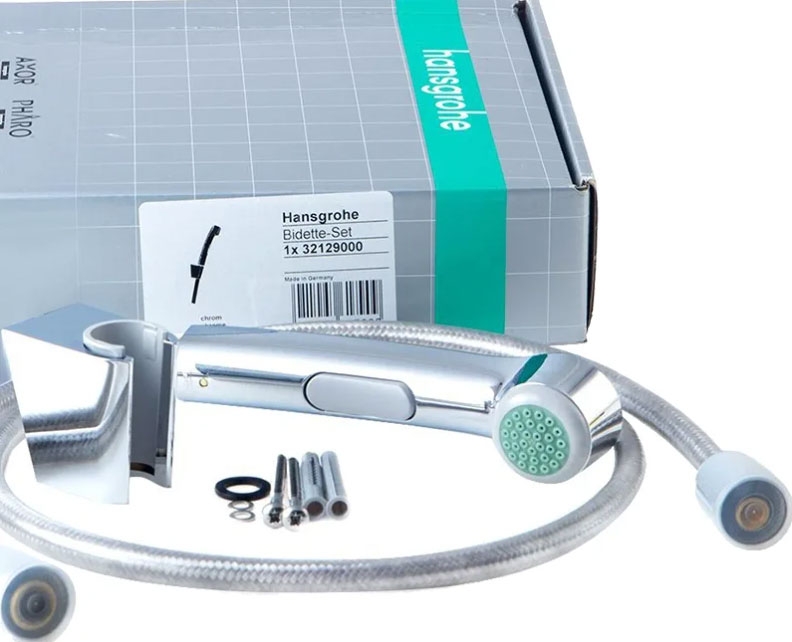 Гигиенический душ Hansgrohe 32129000 Хром от магазина ЛесКонПром.ру