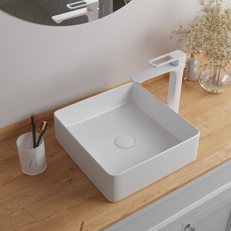 Раковина-чаша Iddis Slide 36 SLIWS01i27 Белая глянцевая от магазина ЛесКонПром.ру