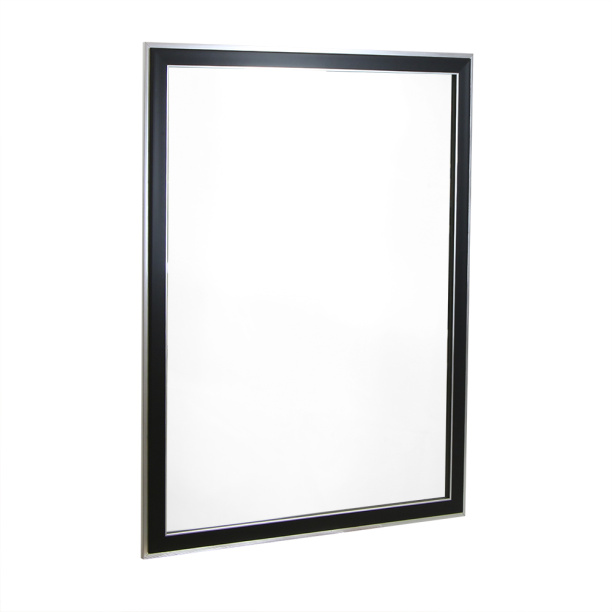 Зеркало в раме 60х80 см черное от магазина ЛесКонПром.ру