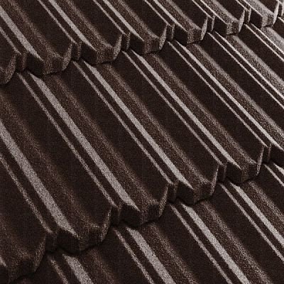 Композитная черепица Metrotile (Бельгия) MetroClassic коричневая от магазина ЛесКонПром.ру