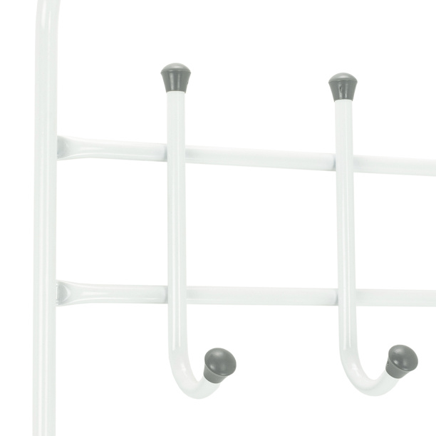 Вешалка настенная Ника ВПТ8 59х27х71 см с полкой белая от магазина ЛесКонПром.ру