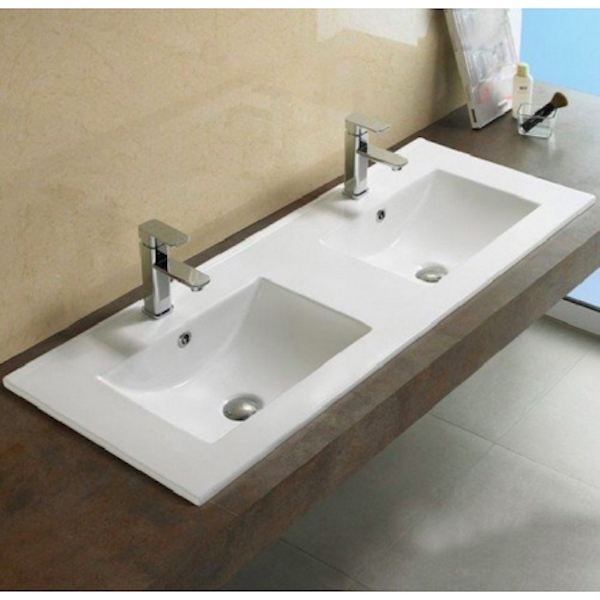 Раковина Melana 120 MLN-9120ED Белая от магазина ЛесКонПром.ру