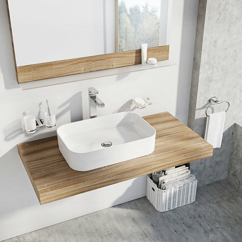 Раковина-чаша Ravak Ceramic R Slim 55 XJX01155002 Белая от магазина ЛесКонПром.ру