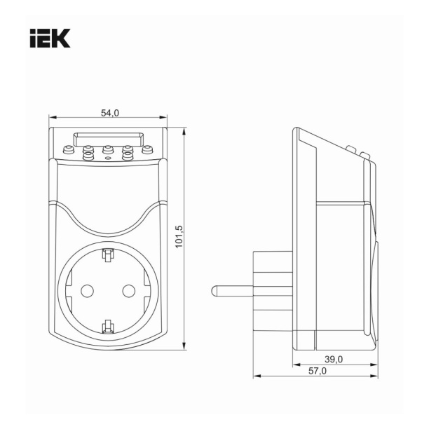 Таймер IEK электронный 7 дней от магазина ЛесКонПром.ру