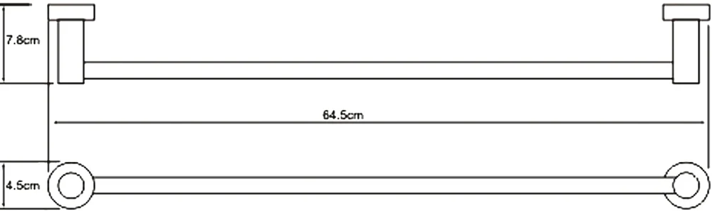 Полотенцедержатель Wasserkraft Donau K-9430 от магазина ЛесКонПром.ру