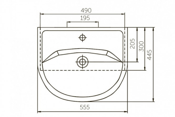 Раковина Уют 55 80353277 от магазина ЛесКонПром.ру