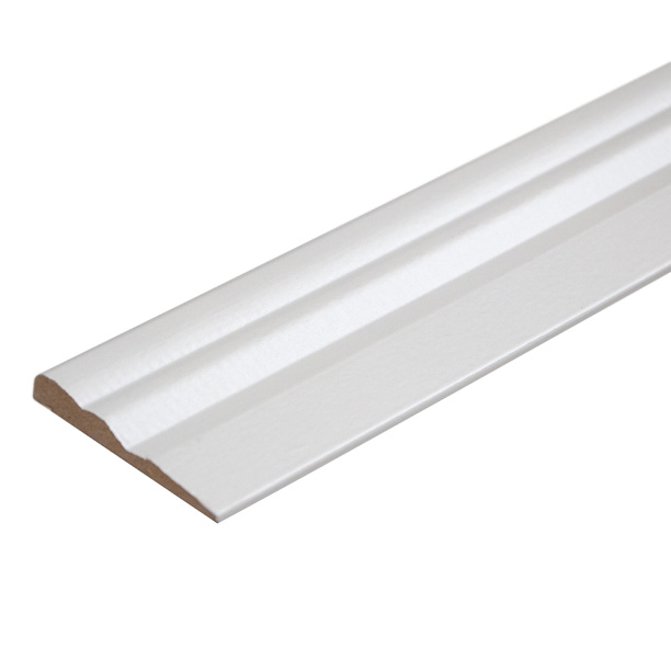 Наличник Палитра 2200х70 мм белый от магазина ЛесКонПром.ру