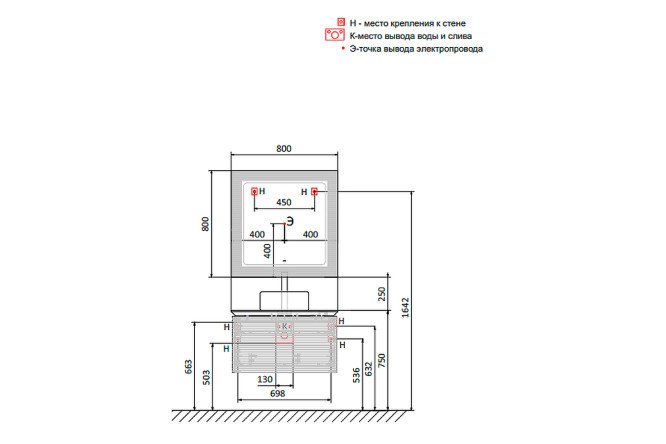 Зеркало Karat 80512846 от магазина ЛесКонПром.ру