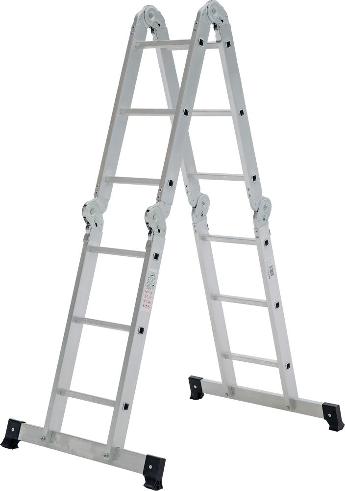 Алюминиевая четырехсекционная лестница-трансформер 340 мм NV1320 НОВАЯ ВЫСОТА 4Х3 арт.1320403 от магазина ЛесКонПром.ру