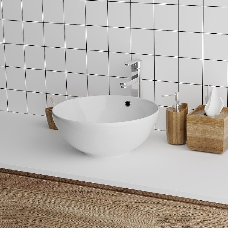 Раковина-чаша Grossman 42 GR-3014 Белая от магазина ЛесКонПром.ру