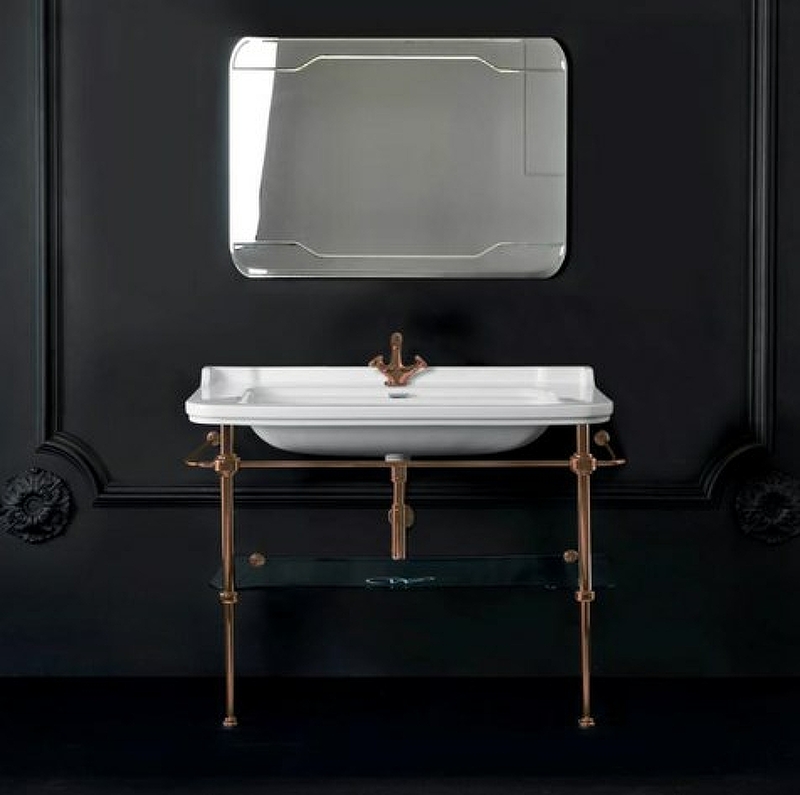 Раковина Kerasan Waldorf 120 4144K1bi/cr*1 Белая от магазина ЛесКонПром.ру