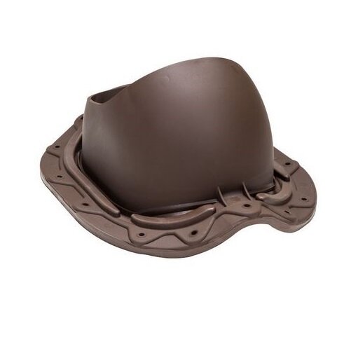 Элемент проходной для металлочерепицы Vilpe Muotokate D=110-160 RR32 коричневый от магазина ЛесКонПром.ру