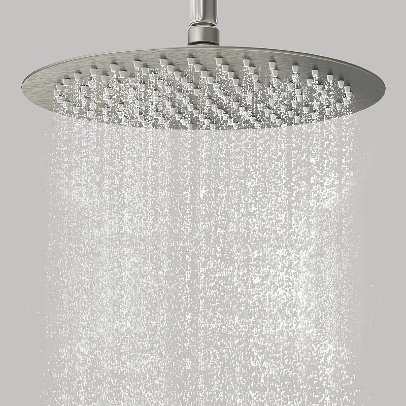 Верхний душ WasserKRAFT A121 Нержавеющая сталь от магазина ЛесКонПром.ру