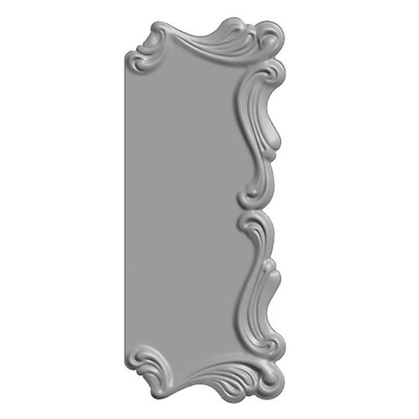 Накладка для замка 318х133х2 мм от магазина ЛесКонПром.ру