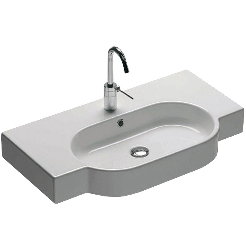 Раковина Hatria Area 81 Y0UP01 Белая от магазина ЛесКонПром.ру