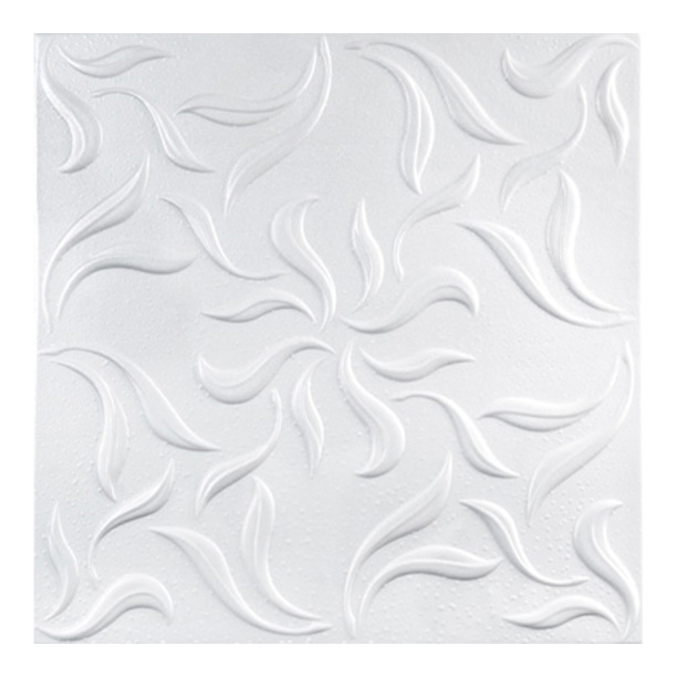 Плита потолочная Гоа 50х50 см белая от магазина ЛесКонПром.ру