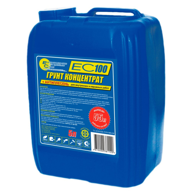 Грунтовка-концентрат ЕС100 5 л от магазина ЛесКонПром.ру