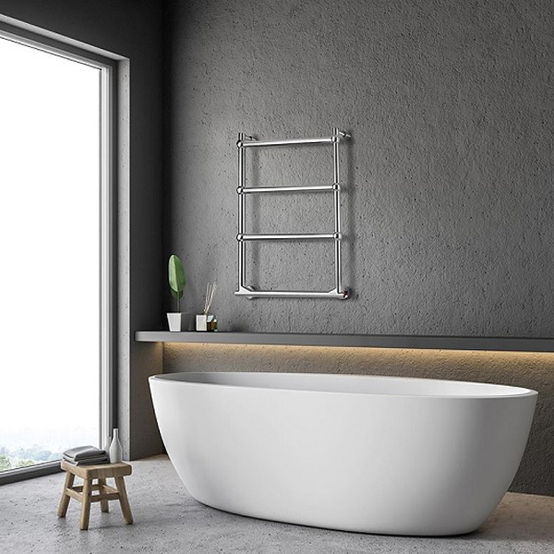 Электрический полотенцесушитель Margaroli Sole 512TS4604CRB Хром от магазина ЛесКонПром.ру