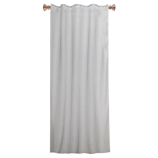 Штора-тюль вуаль 150х270 см серая от магазина ЛесКонПром.ру