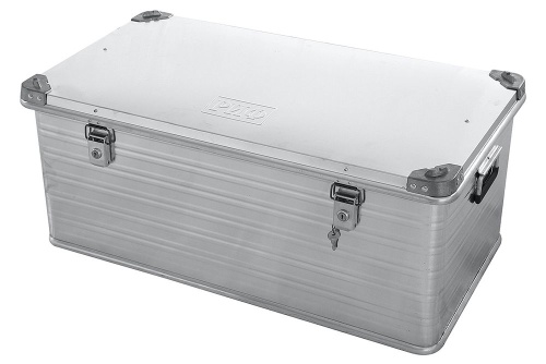 Ящик  алюминиевый РИФ усиленный с замком 902 x 495 x 379 арт.Е902495379 от магазина ЛесКонПром.ру