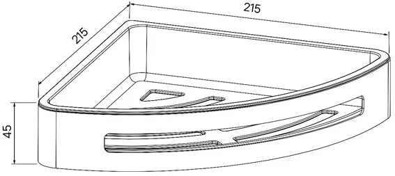 Полка IDDIS SHE11SBi44 от магазина ЛесКонПром.ру