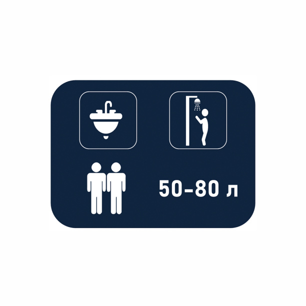 Водонагреватель накопительный Edisson ЕR 50V, 50 л от магазина ЛесКонПром.ру