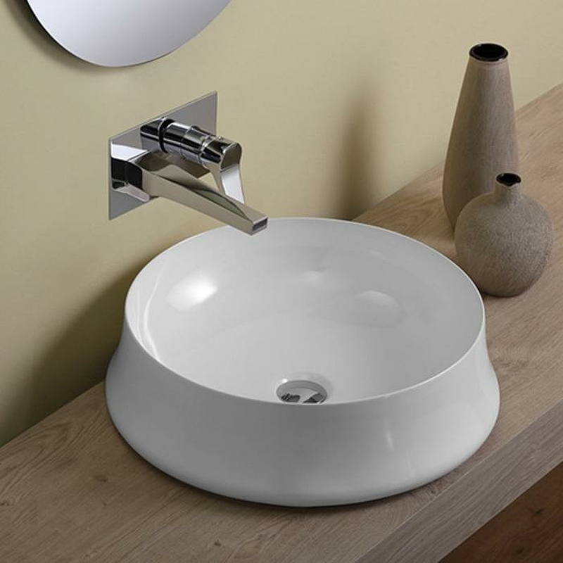 Раковина-чаша Simas Sharp 50 SH01bi*0 Белая от магазина ЛесКонПром.ру