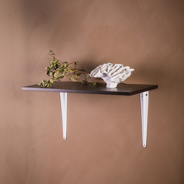 Кронштейн Практик 300х250 мм белый от магазина ЛесКонПром.ру