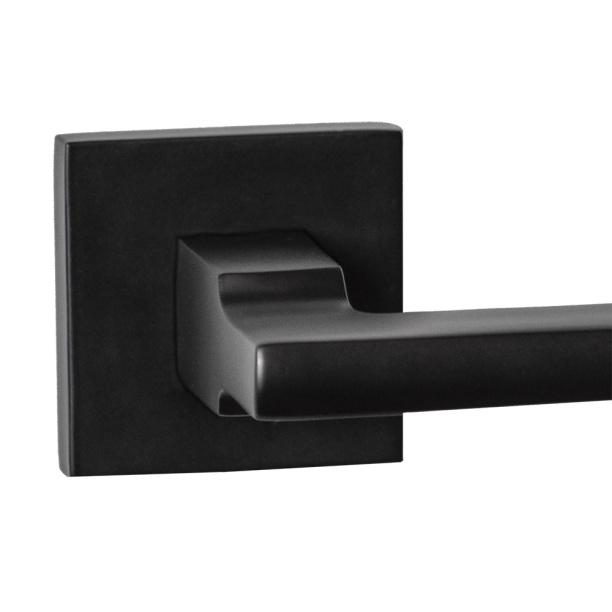 Дверные ручки PUERTO 514-03 черные от магазина ЛесКонПром.ру
