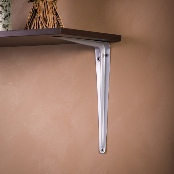 Кронштейн Практик 300х250 мм серый от магазина ЛесКонПром.ру