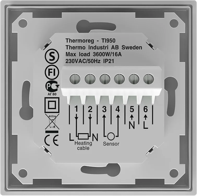Терморегулятор Thermo Thermoreg TI 950 Design от магазина ЛесКонПром.ру