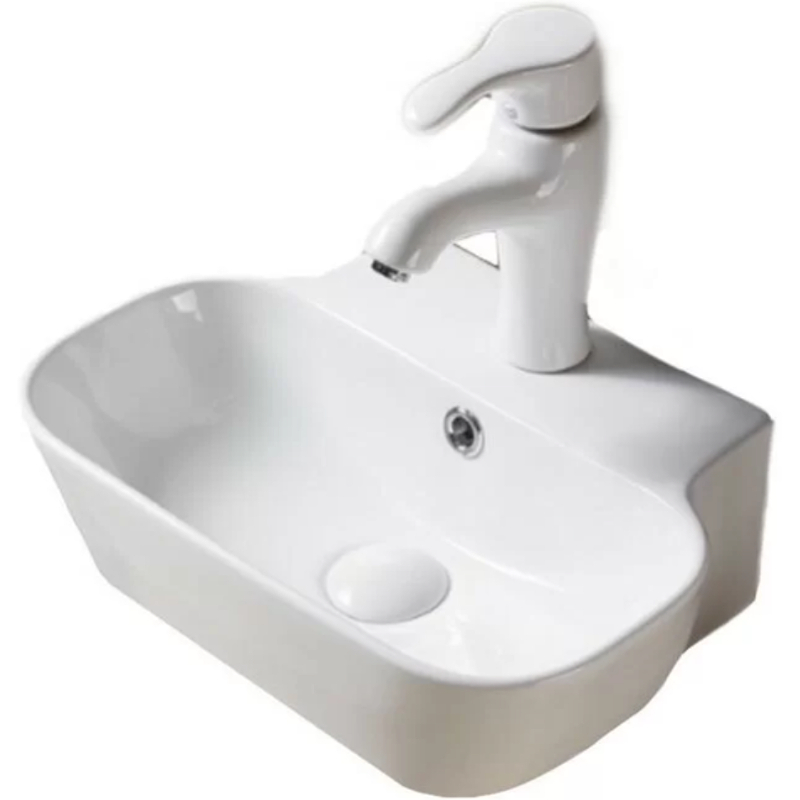 Раковина SantiLine 45 SL-2002 Белая от магазина ЛесКонПром.ру