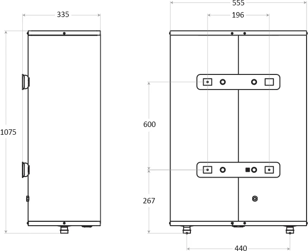 Накопительный водонагреватель Ballu Rodon BWH/S 100 электрический от магазина ЛесКонПром.ру