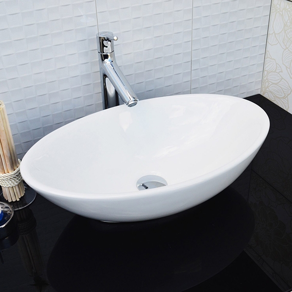 Раковина-чаша CeramaLux 52 9021 Белая от магазина ЛесКонПром.ру