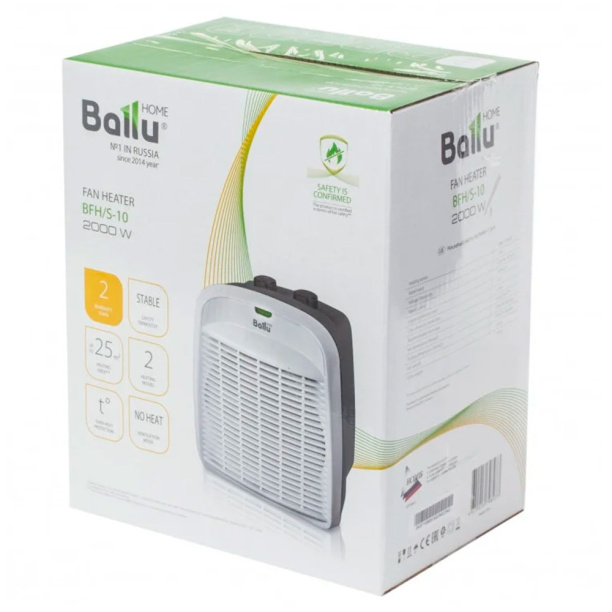 Тепловентилятор Ballu BFH/S-10 2 кВт от магазина ЛесКонПром.ру