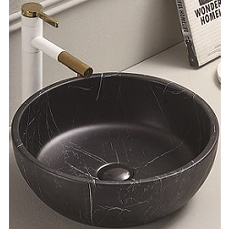 Раковина-чаша CeramaLux 41 C1111 Черная от магазина ЛесКонПром.ру