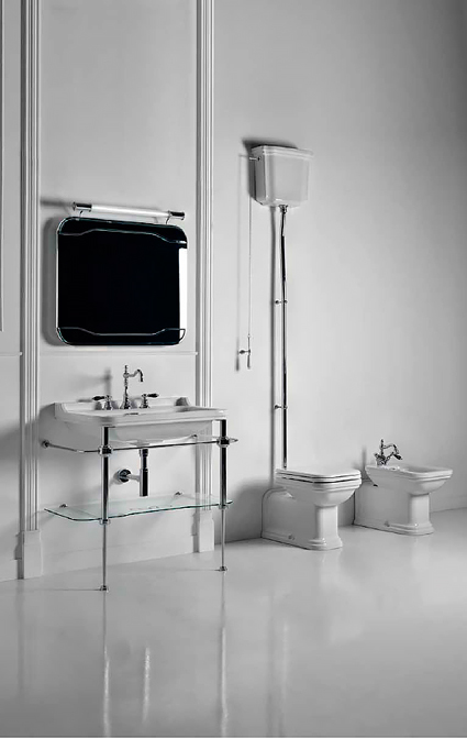 Унитаз Kerasan Waldorf 4116 Белый от магазина ЛесКонПром.ру