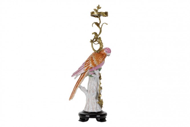 Подсвечник на 1 свечу Попугай 80450845 от магазина ЛесКонПром.ру
