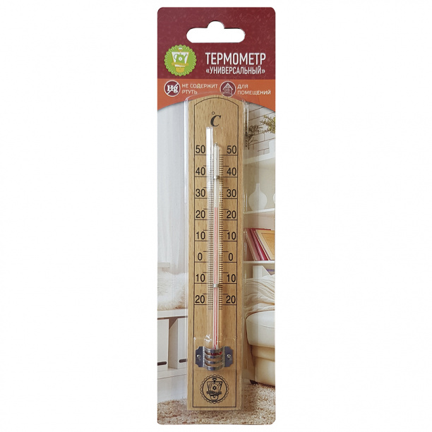 Термометр универсальный 3,5х22 см от магазина ЛесКонПром.ру