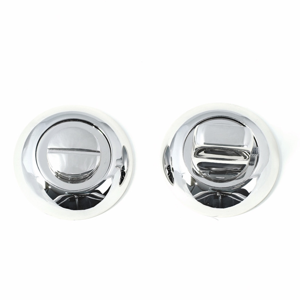 Дверные накладки с заверткой Megapolis хром от магазина ЛесКонПром.ру