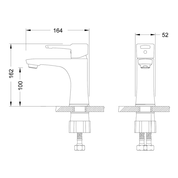 Смеситель для раковины LEMARK Evitta от магазина ЛесКонПром.ру