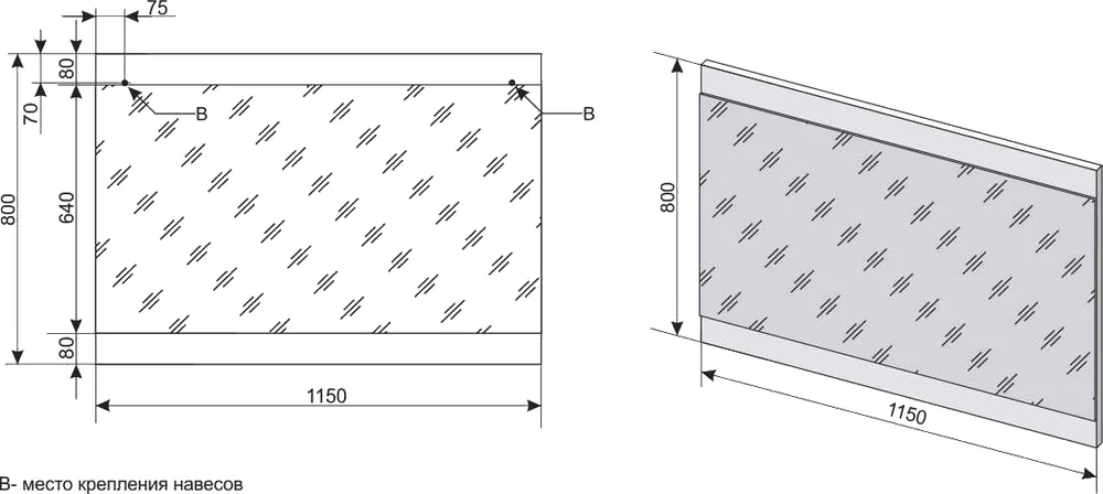 Зеркало Style Line Даллас 115 Люкс, белое от магазина ЛесКонПром.ру