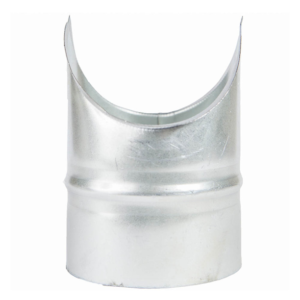 Врезка оцинкованная d160х160 мм от магазина ЛесКонПром.ру