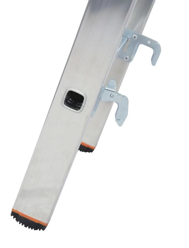 Лестница алюминиевая трехсекционая с допфункцией KRAUSE TRIBILO Trigon 3х12 от магазина ЛесКонПром.ру