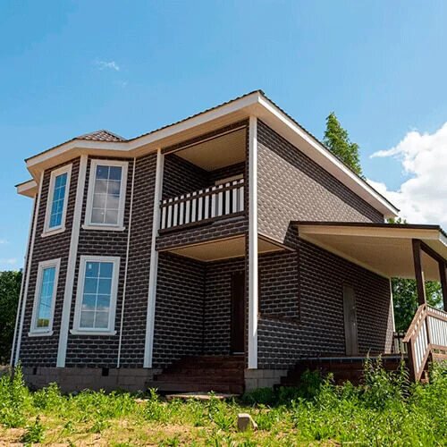 Фасадная плитка ТЕХНОНИКОЛЬ Hauberk Кварцит Камень от магазина ЛесКонПром.ру