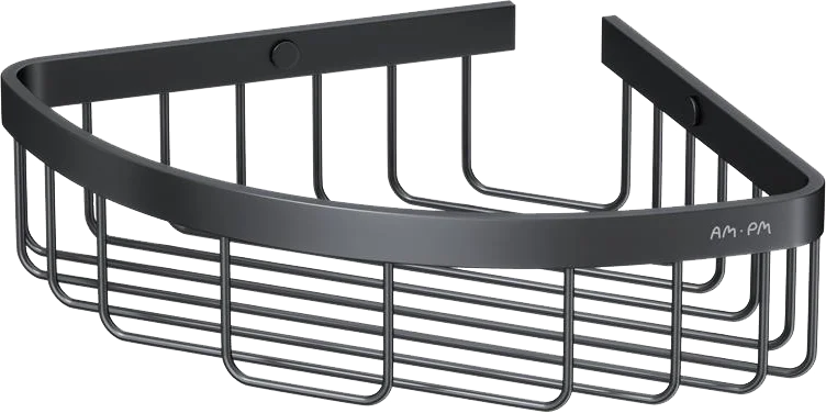 Полка AM.PM Sense L A7452122 угловая, черная от магазина ЛесКонПром.ру