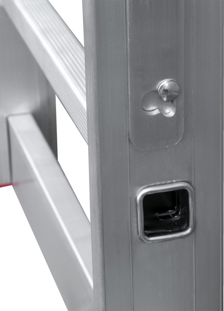 Лестница алюминиевая трехсекционная профессиональная Новая Высота 3x12 арт. 3230312 от магазина ЛесКонПром.ру