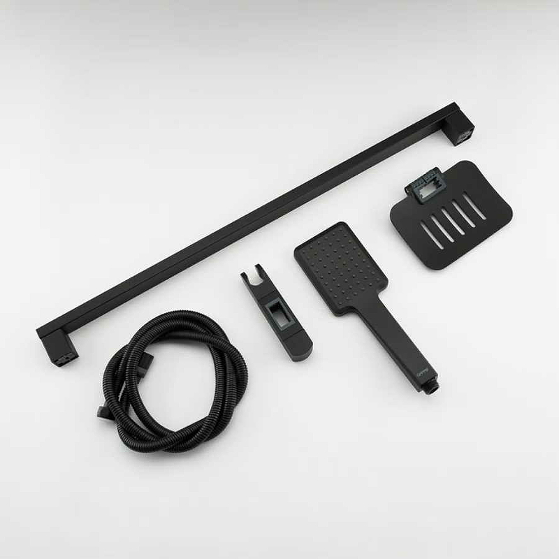 Душевой гарнитур Gappo G8013 Черный матовый от магазина ЛесКонПром.ру