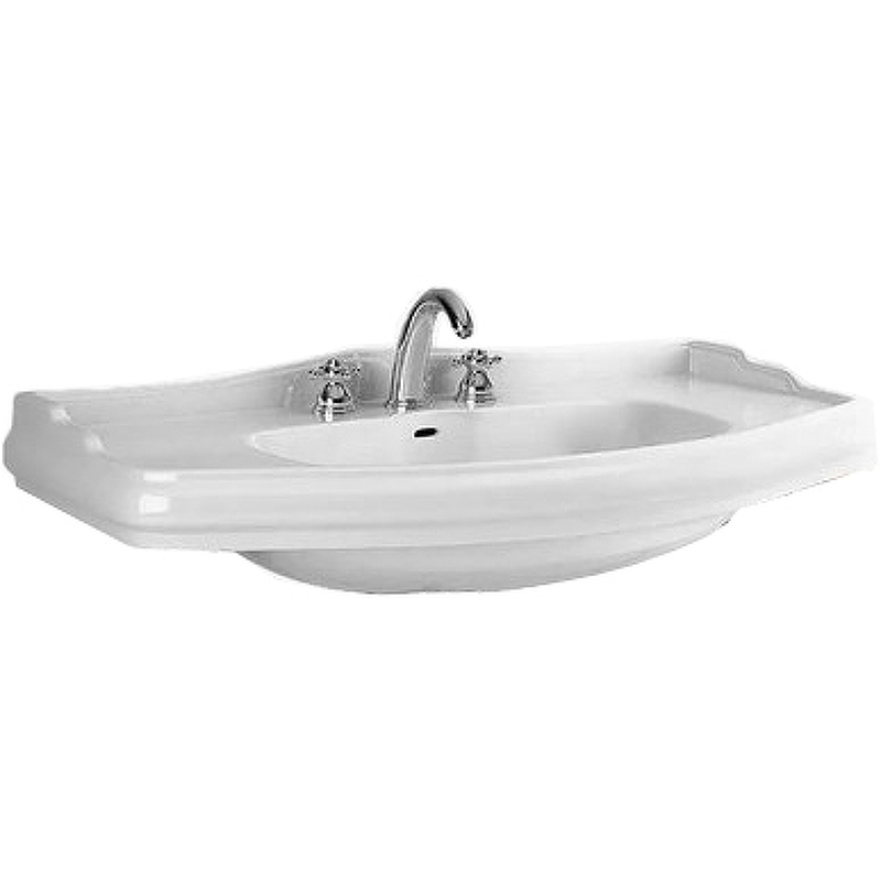 Раковина Kerasan Retro 100 105001*3 Белая от магазина ЛесКонПром.ру