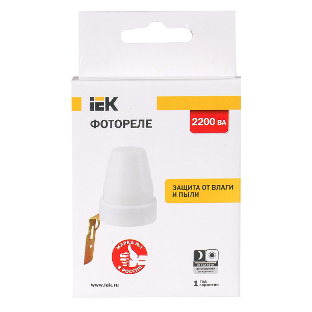 Фотореле IEK 2200 ВА от магазина ЛесКонПром.ру